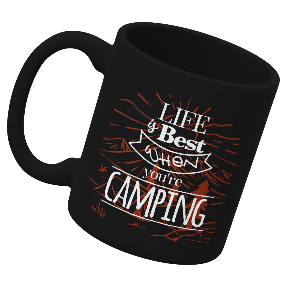 Life Is Best White Coffee Mug