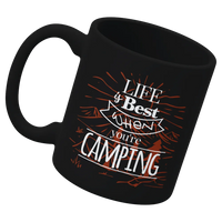 Thumbnail for Life Is Best White Coffee Mug