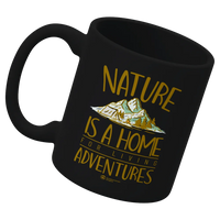 Thumbnail for Nature Is A Home White Coffee Mug