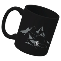 Thumbnail for Mountain Cycling White Coffee Mug