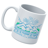 Thumbnail for Camping Lines 11oz Mug