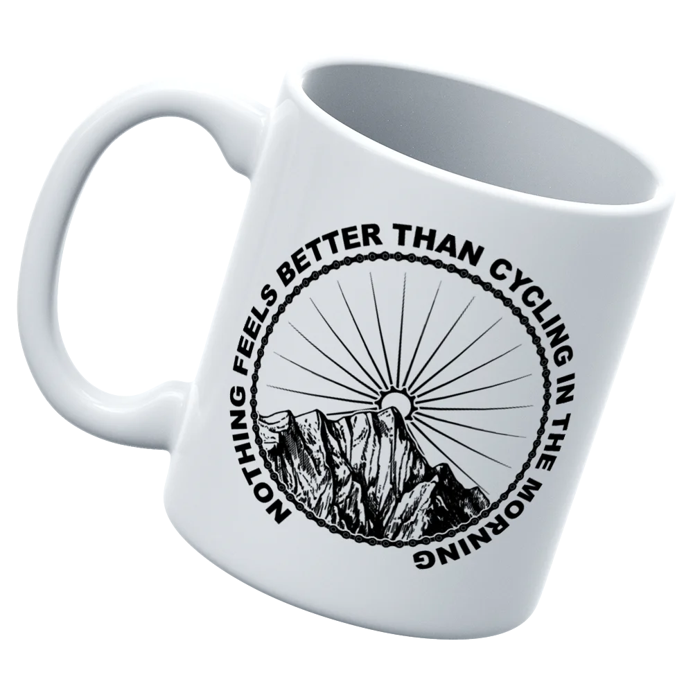 Cycling In The Morning 11oz Mug