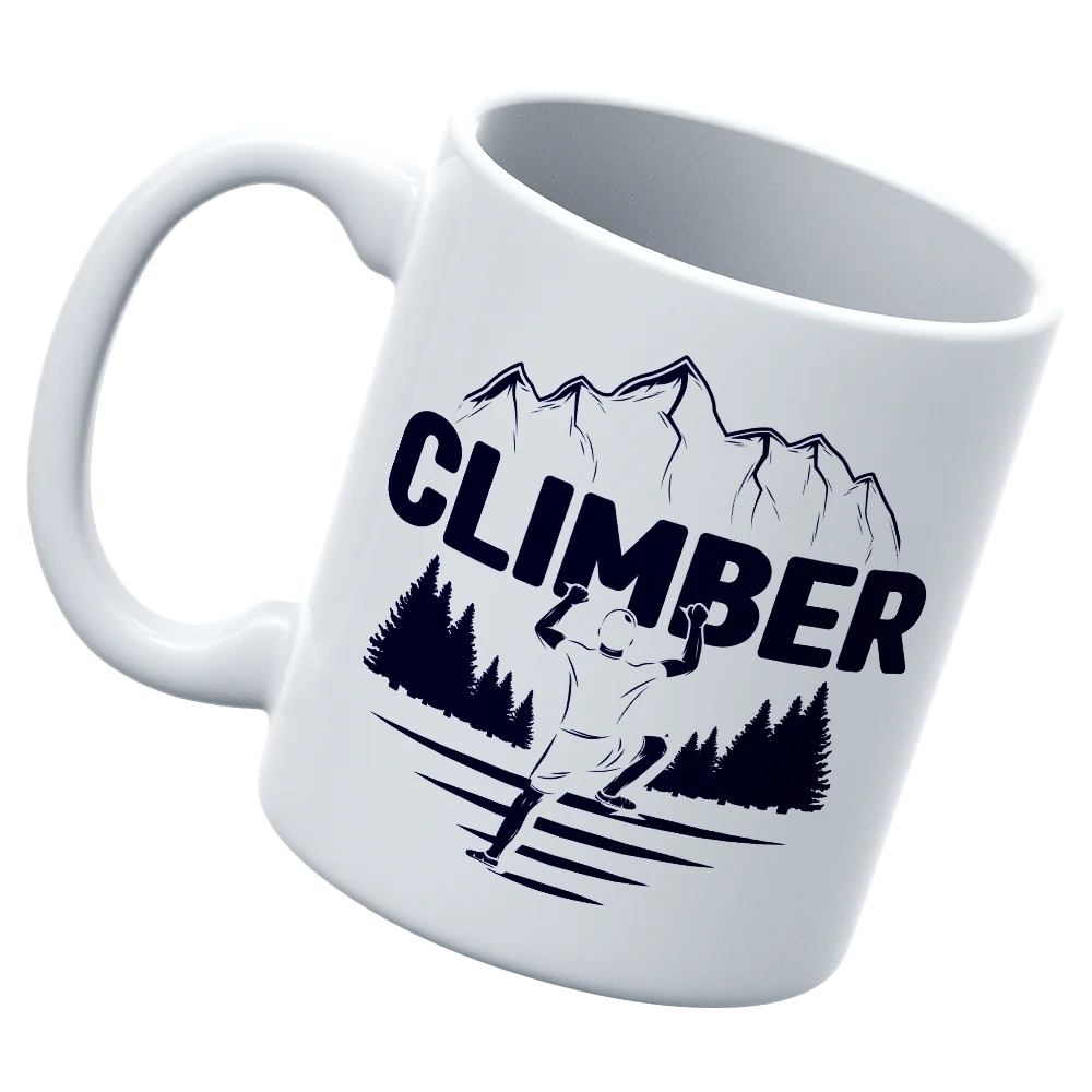 Climber White 11oz Mug