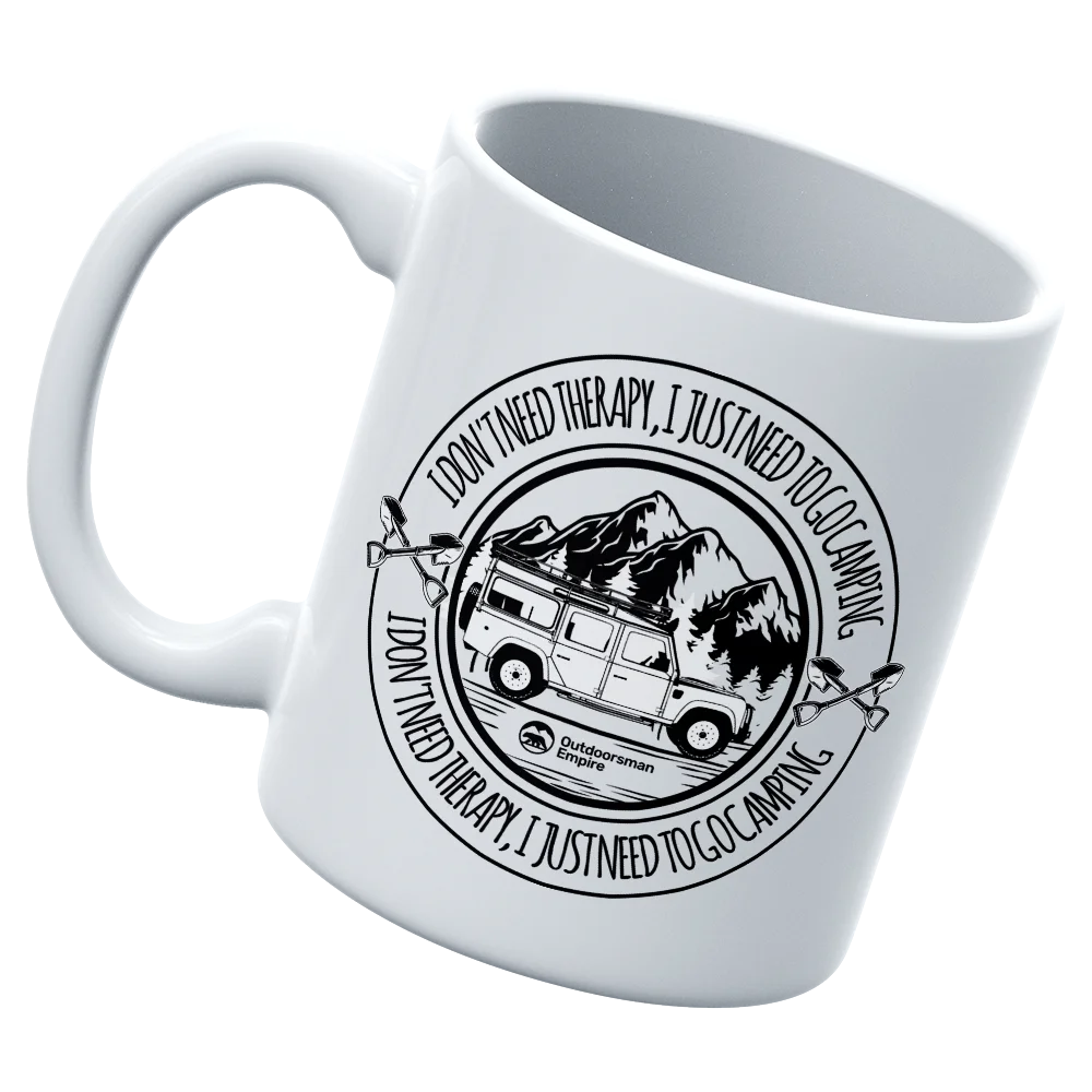 I Don't Need Therapy White Coffee Mug