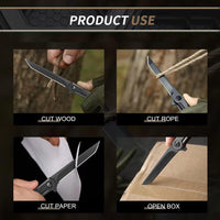 Thumbnail for Folding Pocket Knife for Men with Clip EDC Knives with Tanto Blade