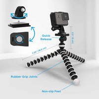 Thumbnail for Octopus Flexible Tripod Camera + Action Cam Mount Stand