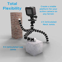 Thumbnail for Octopus Flexible Tripod Camera + Action Cam Mount Stand