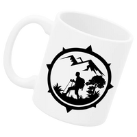 Thumbnail for Hiking Mountain Compass 11oz Mug