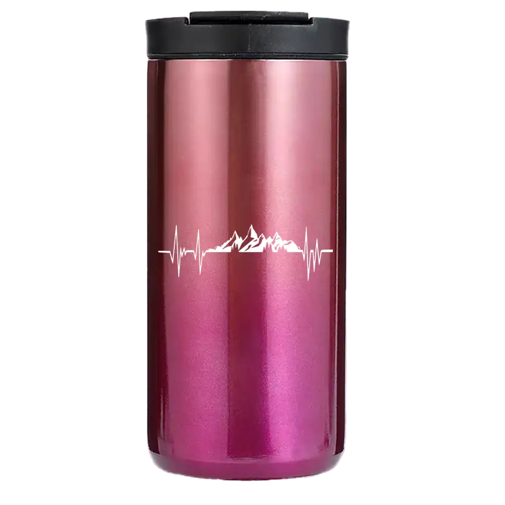 Heartbeat V2 14oz Tumbler Purple