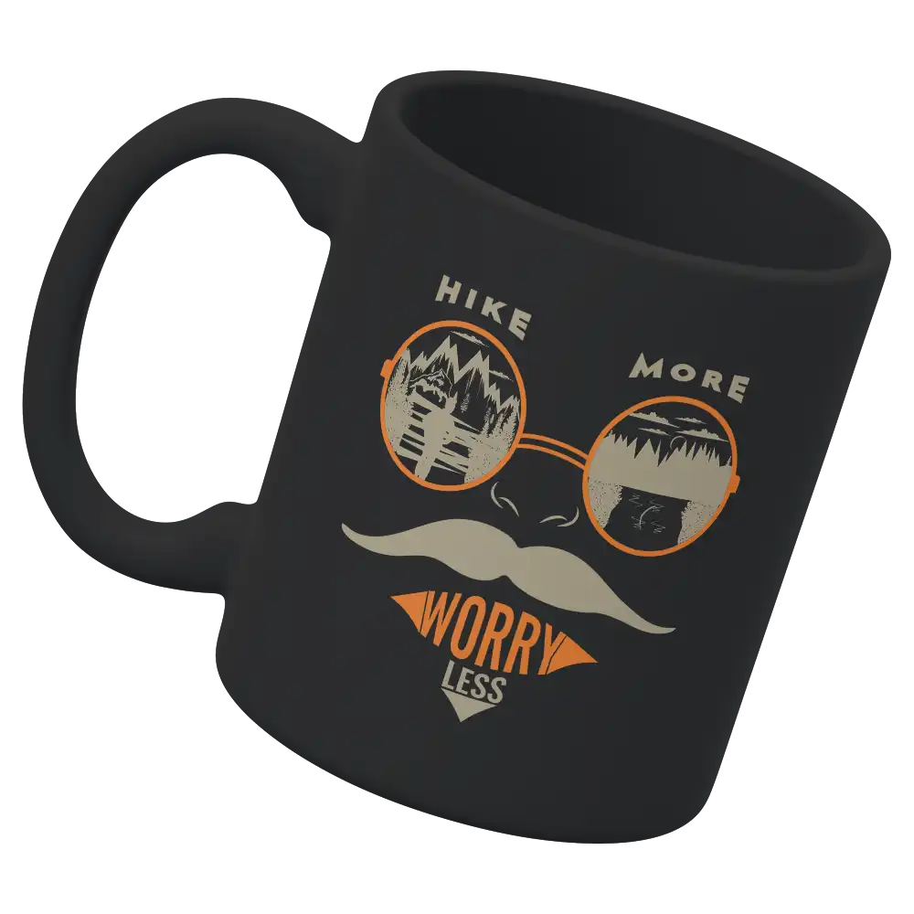 Hike More Worry Less 11oz Mug