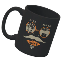 Thumbnail for Hike More Worry Less 11oz Mug
