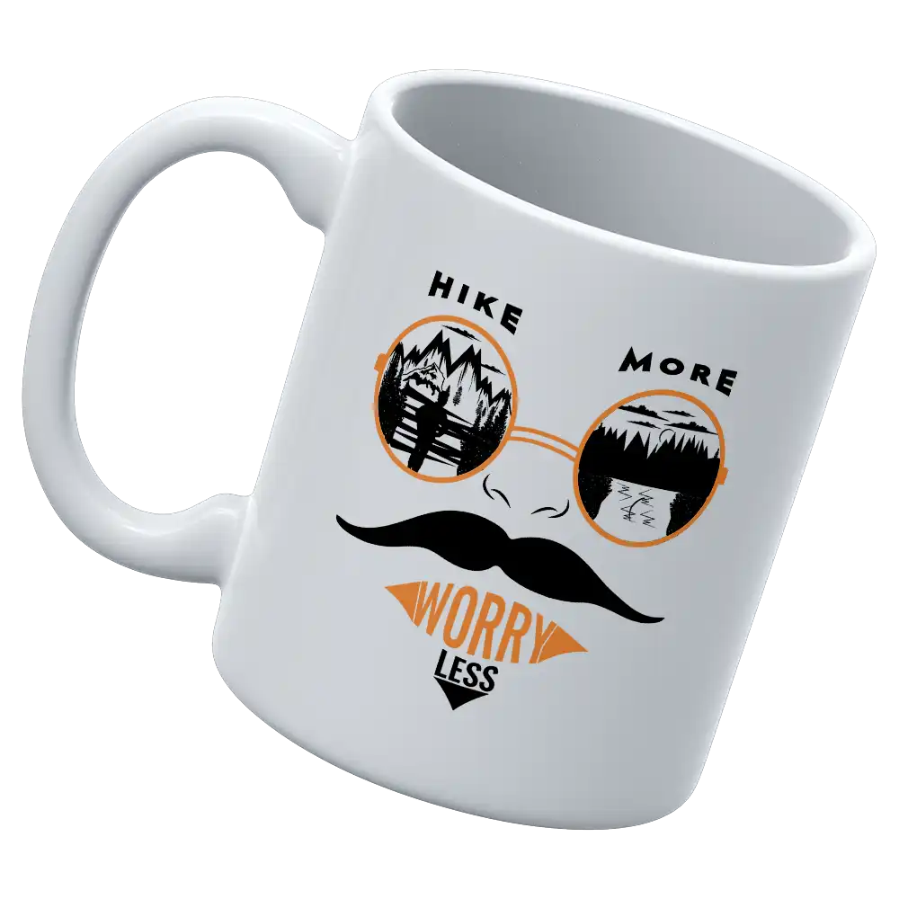 Hike More Worry Less 11oz Mug