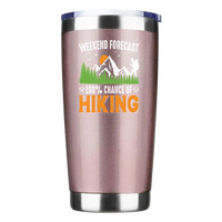 Thumbnail for Weekend Forecast 100% Hiking Insulated Vacuum Sealed Tumbler