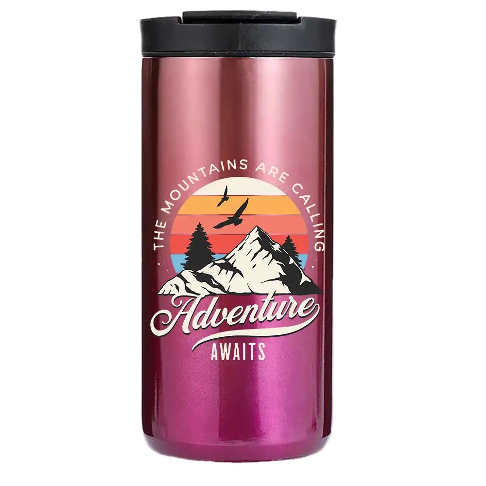 The Mountains Are Calling 14oz Coffee Tumbler