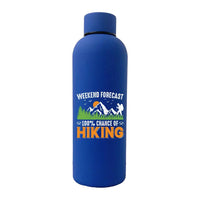Thumbnail for Weekend Forecast 100% Hiking 17oz Stainless Rubberized Water Bottle