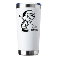 Thumbnail for Fishing And Work 20oz Tumbler White
