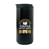 Thumbnail for Weekend Forecast, Camping with 100% Beer 14oz Coffee Tumbler