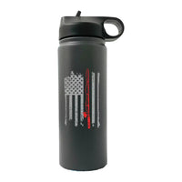 Thumbnail for Fishing Rod American Flag 20oz Sport Bottle