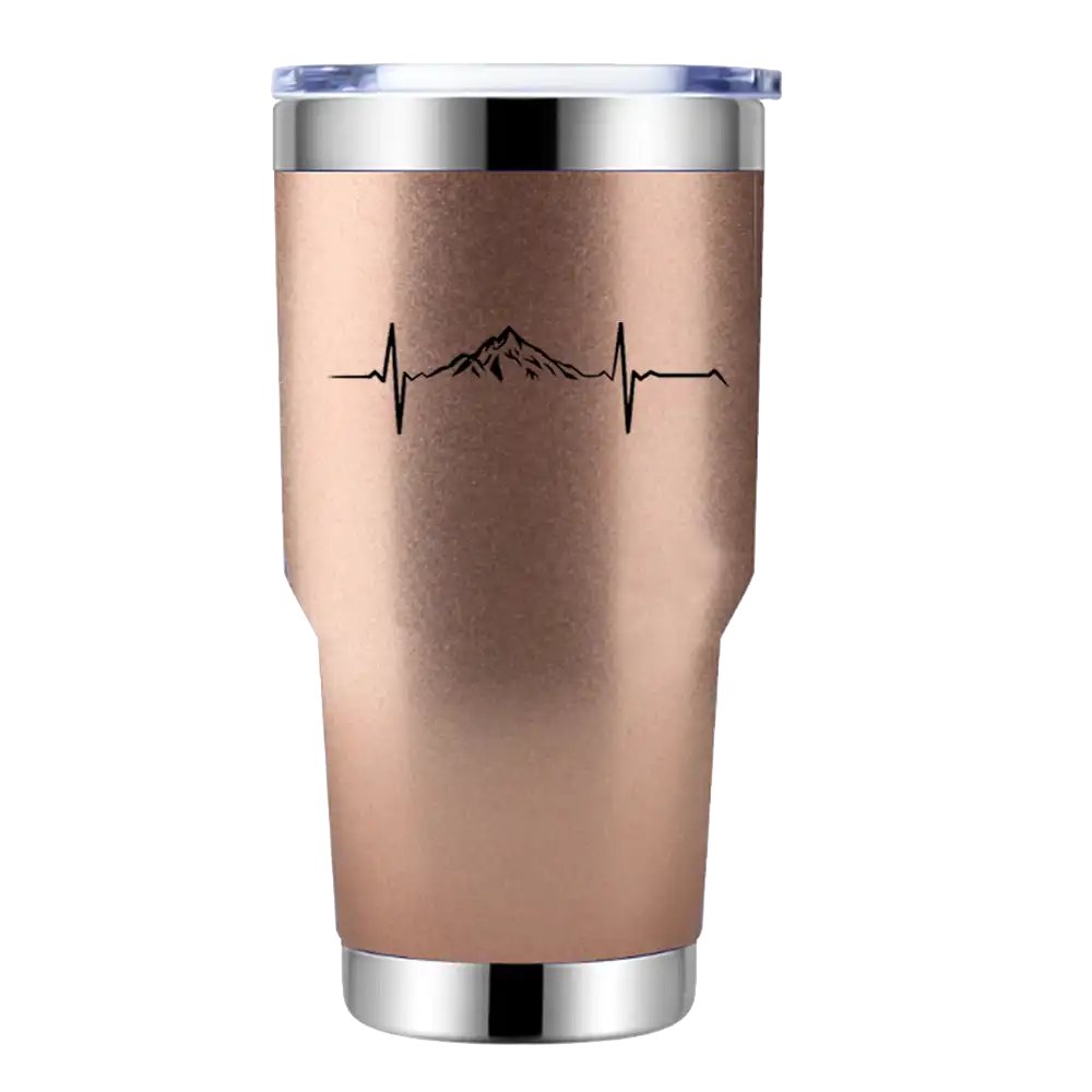 Heartbeat V1 30oz Tumbler Rosegold