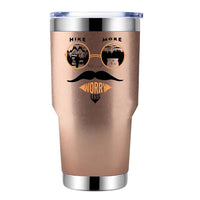 Thumbnail for Hike More Worry Less 2 30oz Tumbler Rosegold