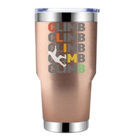 Thumbnail for Climmmmmb 30oz Tumbler Rosegold