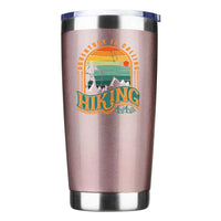 Thumbnail for Adventure Is Calling Hiking 20oz Tumbler Rosegold