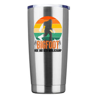 Thumbnail for Bigfoot Hide And Seek Worldchamp 20oz Tumbler Silver