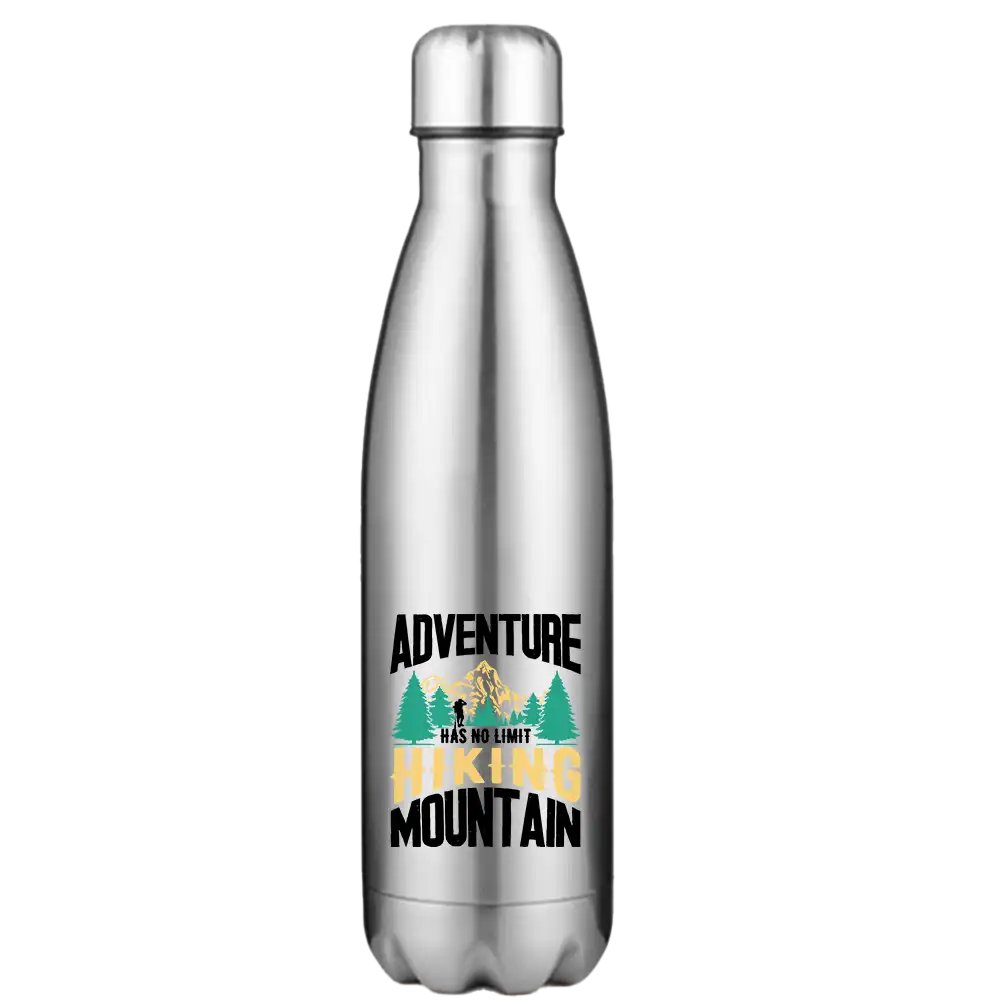 Adventure Has No Limit Stainless Steel Water Bottle