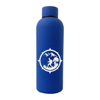 Thumbnail for Hiking Mountain Compass 17oz Stainless Rubberized Water Bottle