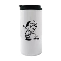 Thumbnail for Fishing And Work 14oz Tumbler White