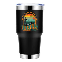 Thumbnail for Adventure Is Calling Hiking 30oz Tumbler  Black