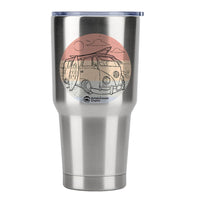 Thumbnail for Kombi Camping 30oz Double Wall Stainless Steel Water Tumbler Silver