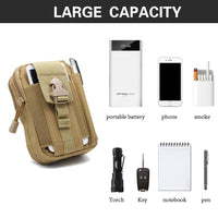 Thumbnail for Waterproof Tactical Pouch Belt Waist Pack