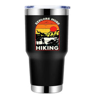 Thumbnail for Explore More Hiking 30oz Tumbler Black