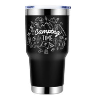 Thumbnail for Camping Time 30oz Insulated Vacuum Sealed Tumbler