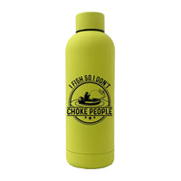 Thumbnail for I Fish So I Don't Choke People v2 17oz Stainless Rubberized Water Bottle