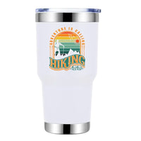 Thumbnail for Adventure Is Calling Hiking 30oz Tumbler White