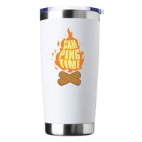 Thumbnail for Camping Time 20oz Insulated Vacuum Sealed Tumbler