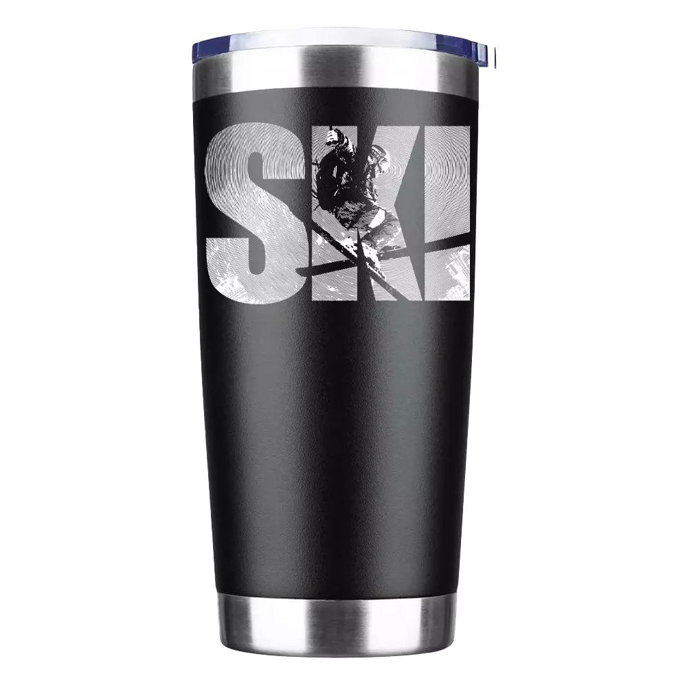 Ski 20oz Insulated Vacuum Sealed Tumbler