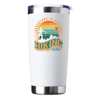 Thumbnail for Adventure Is Calling Hiking 20oz Tumbler White