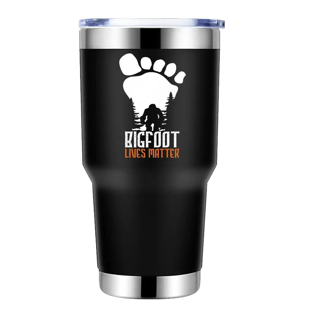 Bigfoot Lives Matter 30oz Tumbler Black