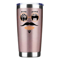 Thumbnail for Hike More Worry Less 2 20oz Tumbler Rosegold