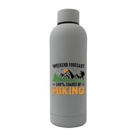 Thumbnail for Weekend Forecast 100% Hiking 17oz Stainless Rubberized Water Bottle