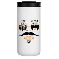 Thumbnail for Hike More Worry Less 2 14oz Tumbler White