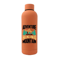 Thumbnail for Adventure Has No Limit 17oz Stainless Rubberized Water Bottle