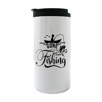 Thumbnail for Gone Fishing 14oz Tumbler White