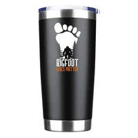 Thumbnail for Bigfoot Lives Matter 20oz Tumbler Black