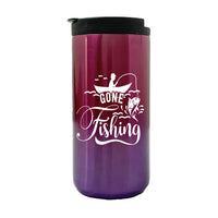 Thumbnail for Gone Fishing 14oz Tumbler Purple