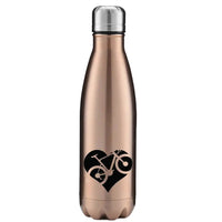 Thumbnail for Heart Bike 17oz Stainless Water Bottle