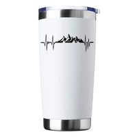Thumbnail for Heartbeat V2 20oz Tumbler White